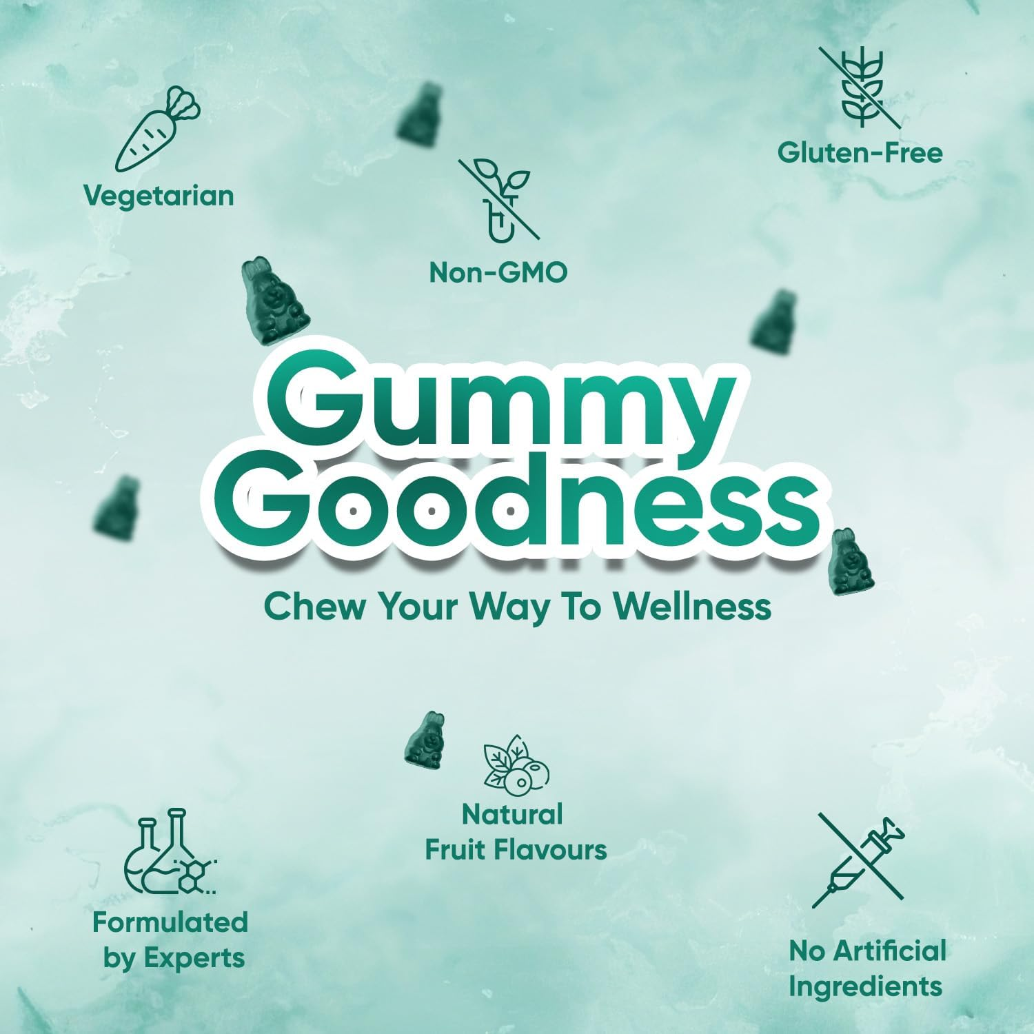 Biotin Gummies 5000mcg - Image 6