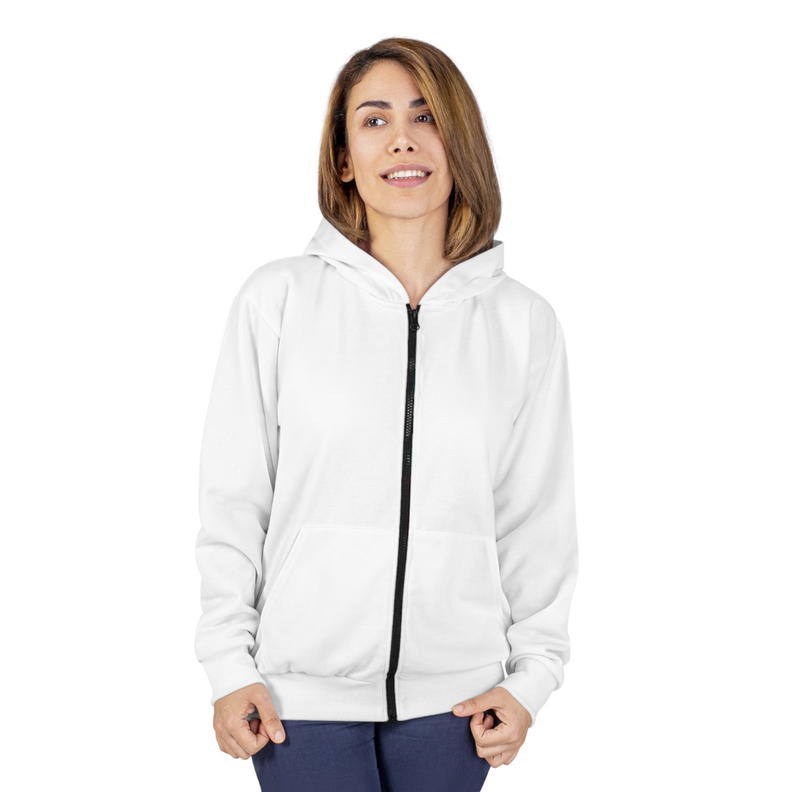 Unisex Zip Hoodie (AOP) - Image 5