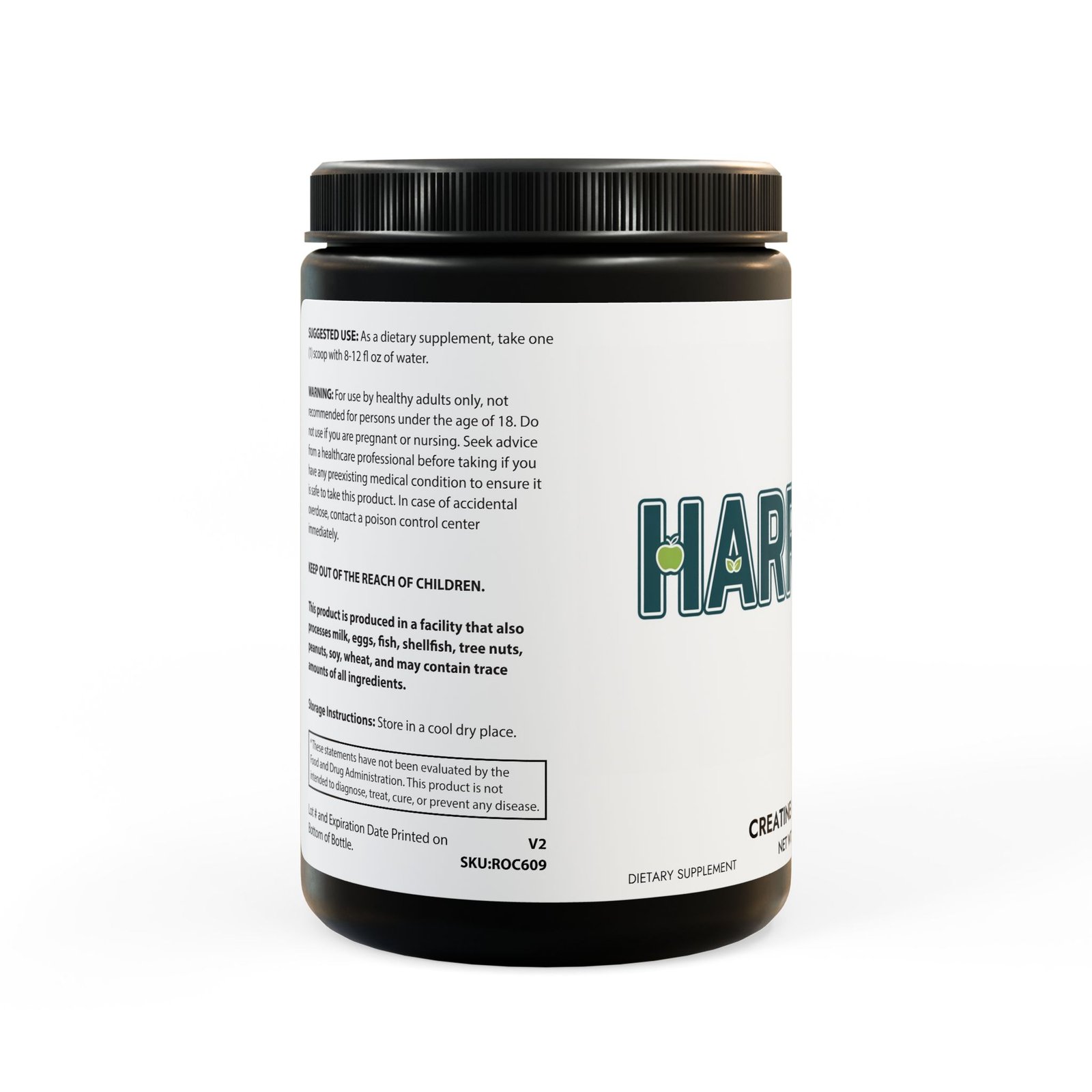 Creatine Monohydrate Supplement (300g, 10.58oz) - Image 2