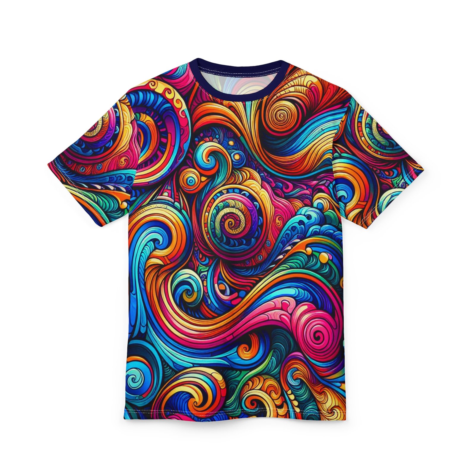 Unisex Cut & Sew Tee (AOP) - Image 2