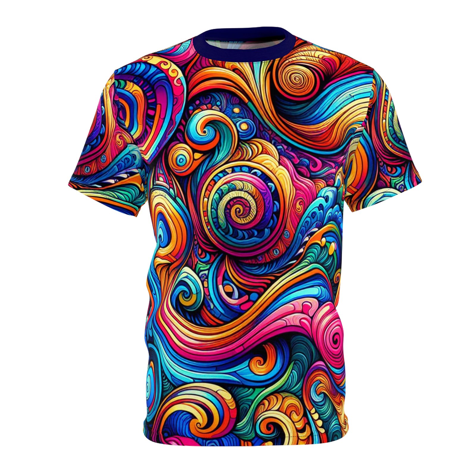 Unisex Cut & Sew Tee (AOP) - Image 17