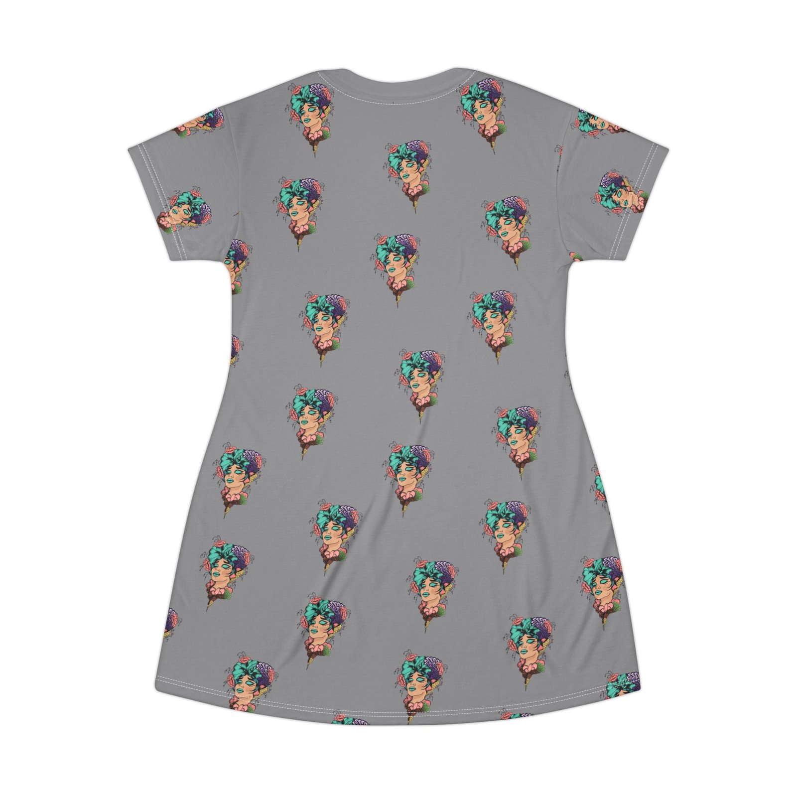 T-Shirt Dress (AOP)