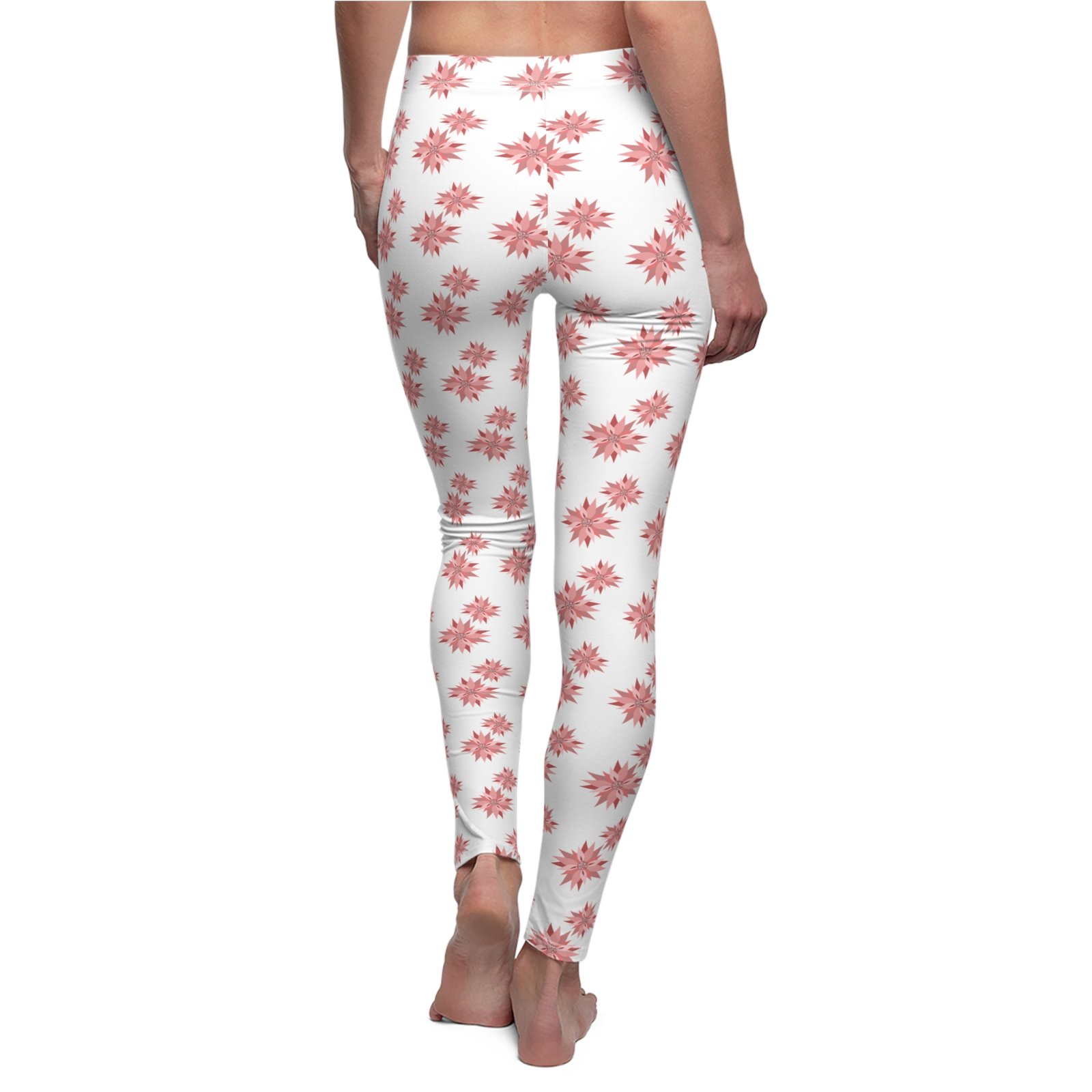 Women's Cut & Sew Casual Leggings (AOP) - Image 7