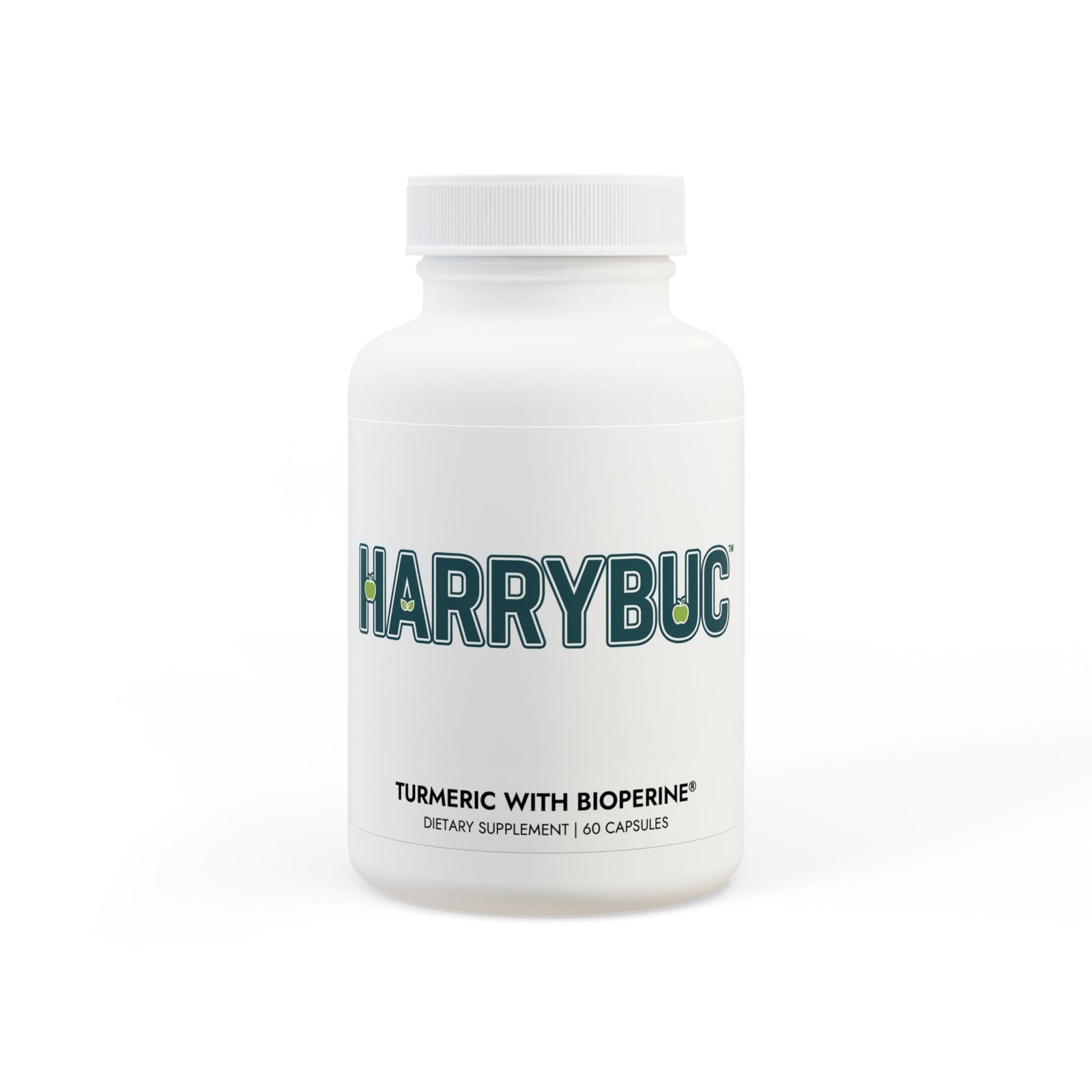 Turmeric with BioPerine® (Black Pepper Fruit Extract) Supplement (60 Capsules)