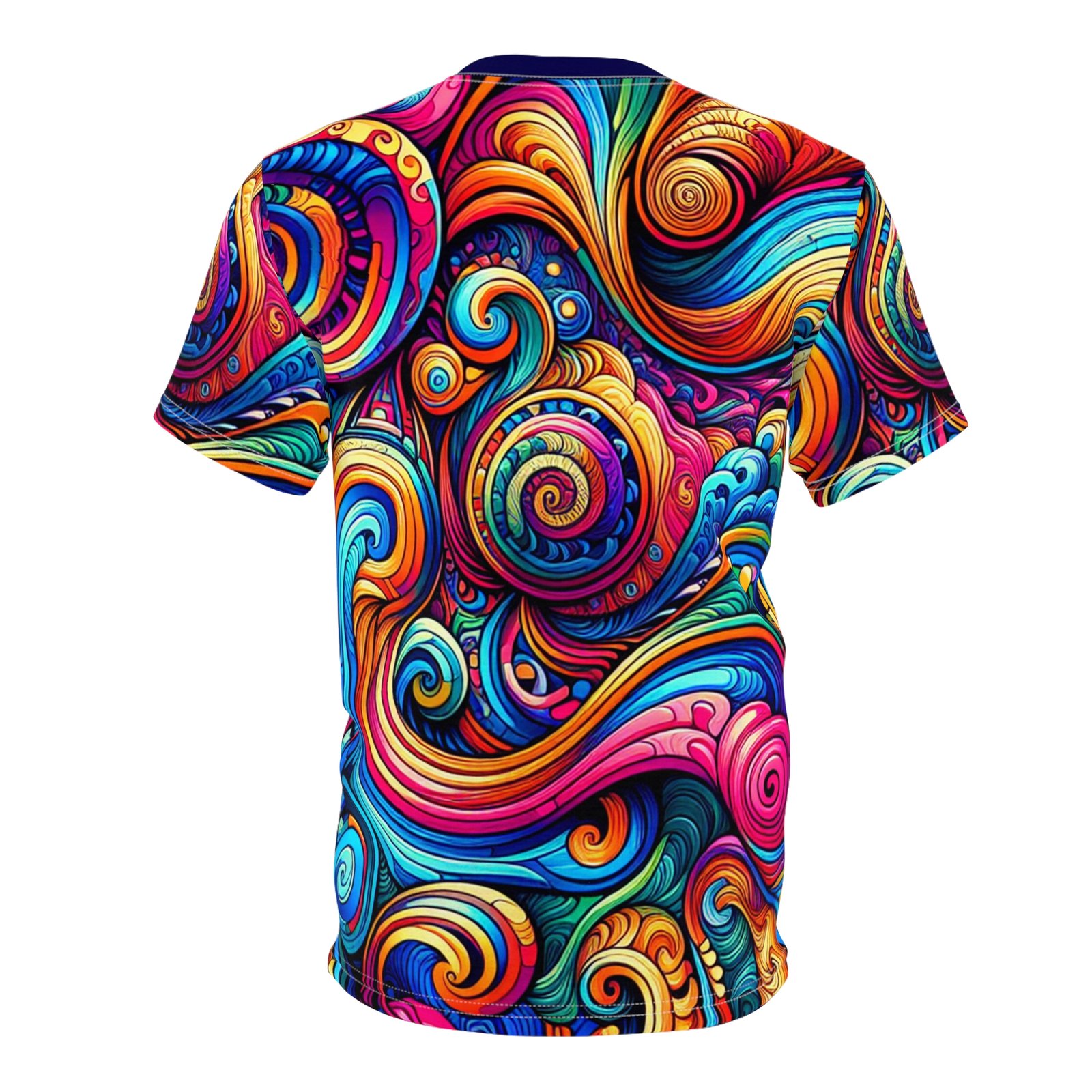 Unisex Cut & Sew Tee (AOP) - Image 3
