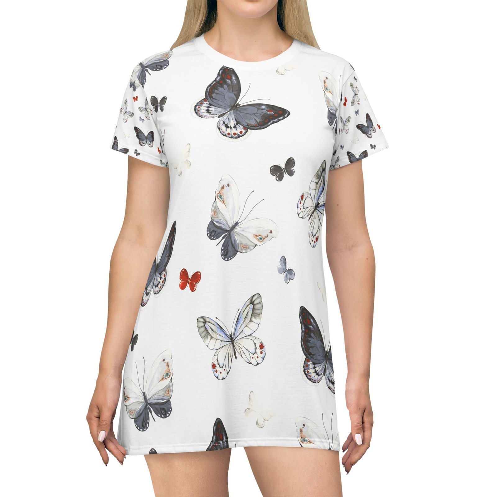 T-Shirt Dress (AOP) - Image 3